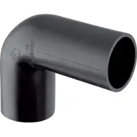 Geberit PE Aansluitbocht 90° voor manchet, DN 56, dø 56 mm, 364.084.16.1