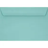Netuno Gladde blauwe enveloppen A6 - 114 x 162 mm - 25 stuks - HK zelfklevend met plakstrip - 90 gram - Burano -