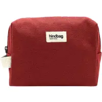 HINDBAG toilettas Leon - biologisch katoen - GOTS - Terracotta