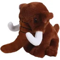 Paper Dreams Happy Friends - Mammoet 15x15x18cm Bruin bruin Polyester Knuffel