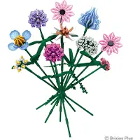 Brixies Plus Bloemenboeket Romantic Dream - Nano Bouwset Bloemen - 827 onderdelen - Vanaf 8 jaar