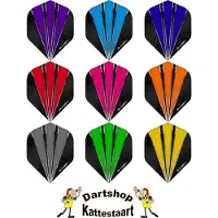 Mission Dart Flights 27x Flare
