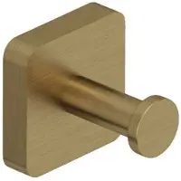 Kludi Vela S - Haakje, geborsteld goud 25984N0