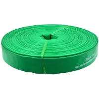 Garronda PVC platte slang 2 inch 100 m - drukslang 2 bar - geurloze PVC layflat-slang voor irrigatie & drainage - groen