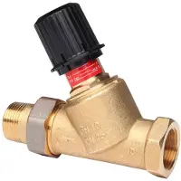 Danfoss Sanitair installatiemateriaal, AVDO 25 balanceerventiel, inbus/nippel, verstelbereik: 0,05-0,5 bar, aansluiting Rp 1" - R 1