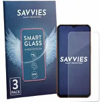 Savvies 3 Stuks Screenprotector - geschikt voor Oscal Flat 3C - beschermfolie glas transparant