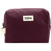 HINDBAG toilettas Leon - biologisch katoen - GOTS - Paars
