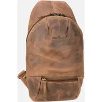Green Burry Rugzak ' Vintage 1612A ' bruin