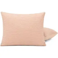 HappyBed Soft Peach kussensloop set 2 stuks - 60x70 cm - 100% - Ultieme slaapcomfort