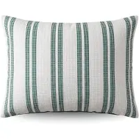 Zelesta Special Hampton Kussensloop Set van 2 - Groen 80×80 cm
