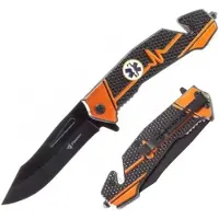 Foxter - Reddingsmes - Zakmes - Tactical mes 22CM + Raambreker