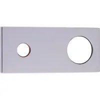 Hansa rozet volledig Chrome 5109 59913444 5109 volledig chroom