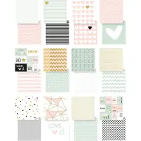 Vaessen creative Papierblok - 2x12 - dubbelzijdig - 30.5x30.5cm