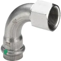 Viega Sanpress Inox bocht 90? SC bi.dr. 35mmx1 1/4"bi