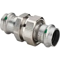 Viega Sanpress Inox koppeling 3-delig SC 22mm