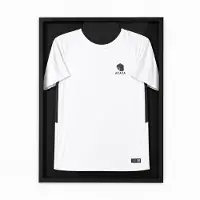 Acaza Wissellijst - Fotolijst - voor Voetbalshirt, Basketbalshirt of Wielertrui - 3D Box Frame - Fotokader - 70x90cm - Zwart