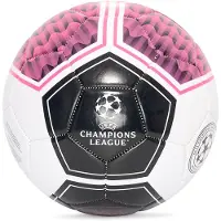 UEFA Champions League Champions League Voetbal - Officiële Fanbal - Balsport - Wit - Zwart - Paars - Buitenspeelgoed - Maat 5