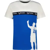 Vingino Silhoutte t-shirt Unisex Blauw 164