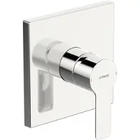 Hansa Ligna afdekset mengkraan 1gr bluebox z/omstelling chroom, chroom