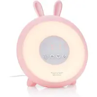 Rabbit & Friends Lamp - Wake Omhoog - 20x15x6 cm - Roze - - OneSize - Nachtlampen