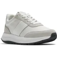 FitFlop Women F-Mode Flow Snake Glitter Trainers Urban White/Silver-Schoenmaat 43