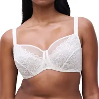 Chantelle Niet voorgevormde bh Floral Touch | Maat: 95E | Kleur: Wit