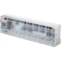 Oventrop Elektrische aansluitlijst voor oppervlakteverwarming 10 regelzones, verwarmen / koelen (Change-Over), pomp- en ketelregeling en geïntegreerde tijdschakelklok, 230 V, 1400983