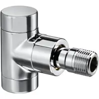 Oventrop OV HK schroefkoppeling Combi E hoek, DN 15, 1/2inch, PN 10 verchroomd, Verwarmingsaccessoires