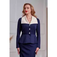 Banned - Leonia Jacket - L - Donkerblauw