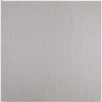 vidaXL Vloerkleden Vierkant LUGO Crème 120 x 120 cm Polyester
