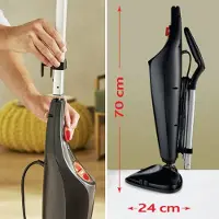 Vileda Steam Plus Pro Compact - Stoomreiniger - Perfect voor delicate vloeren - Met 4 stoominstellingen