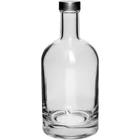 Browin Likeurfles 500ml elegance met zilvergrijze dop