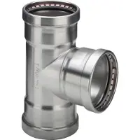 Viega Sanpress Inox XL-T-stuk SC pers 88.9x42x88.9mm