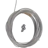 Grundfos Accessoires voor onderwaterpompen Niro staalkabelset 10m D=5mm 4 st, beugelklemmen, 91042981