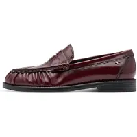 Tamaris leren damesslippers 1-24251-47-568 damesschoenen rood