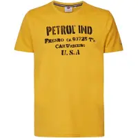 Petrol Industries Shirt curry / zwart