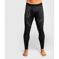 Venum Serpenti Sportlegging Spats Zwart Zilver Goud - M