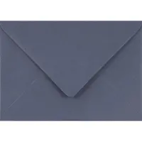 Netuno Gladde blauwe enveloppen A6 - 125 x 175 mm - 25 stuks - NK natgelijmde - 90 gram - Burano -