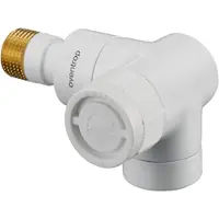 Oventrop Thermostatische radiatorafsluiter E 1/2 rechts Kvs 0,65 m3 h wit 1163463