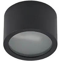 Arcchio - downlight - 1licht - Aluminium, metaal - H: 6.5 cm - G9 - zwart (RAL 9004)