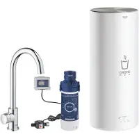 GROHE Standv. en boiler Red Mono maat L chroom C-uitloop