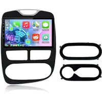Hexinex Autoradio - Geschikt Voor Renault Clio IV (2012-2016) - 4GB+64GB - Draadloze CarPlay & Andriod Auto - GPS-navigatiesysteem Bluetooth