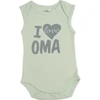 Fun2Wear Romper love oma Green maat 56
