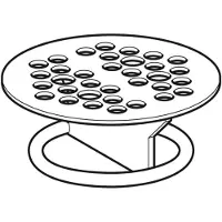 Geberit Afvoerrooster voor afvoerset voor urinoir Centaurus, 595713000, 595713000