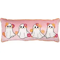 Clayre & Eef Sierkussen Overig 74x30x4 cm Roze Polyester Herfst decoratie