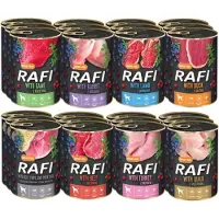 Dolina Noteci Rafi Mix - Natvoer voor Honden - 8 Smaken - 24x400g