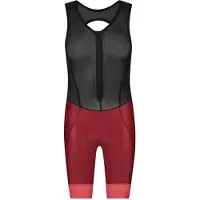 Agu Prime Fietsbroek met Zeem Trend Dames - Met Bretels - Rood - M