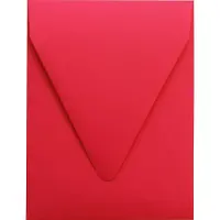Netuno Gladde rode enveloppen A6 - 182 x 134 mm - 25 stuks - NK natgelijmde - 120 gram - Malmero -