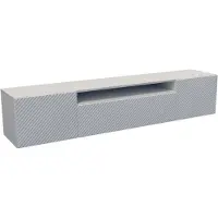 MargaretHadas24 Tv-kast Kaja, woonwand, lowboard, tv-standaard, woonwand, woonkamer, tv-meubel, woonkamermeubilair, televisie, highboard, tv-kast, tv-lowboard, 200 cm, 3 deuren, wit