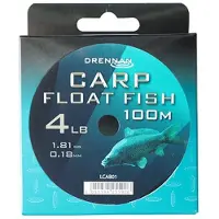Drennan Carp Float Fish 100m – Soepele Monofilament Lijn voor Dobbervisserij - Maat : 8lb